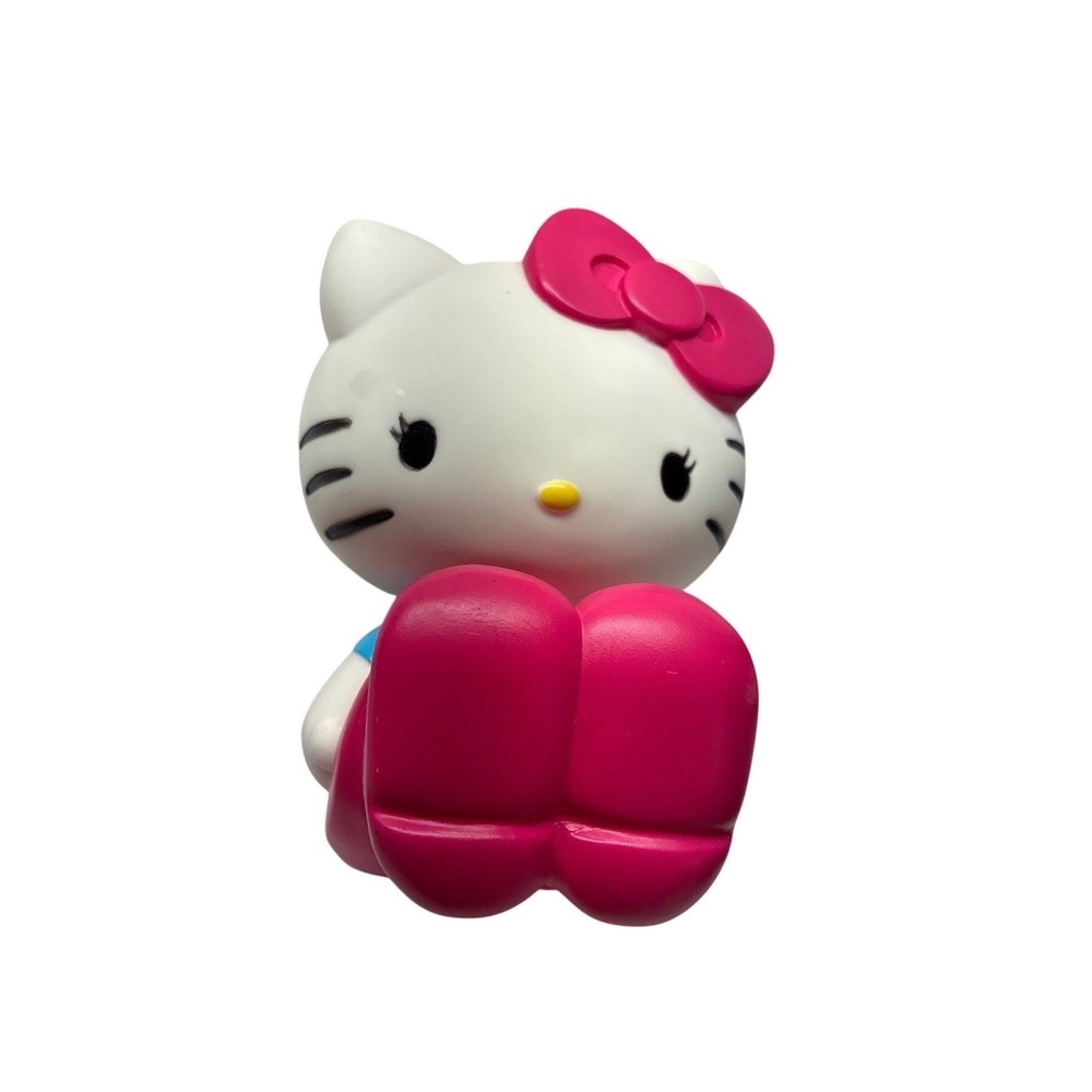 Hello Kitty Sanrio Figural Coin Piggy Bank Plastic Rare 2013 7 inches tall